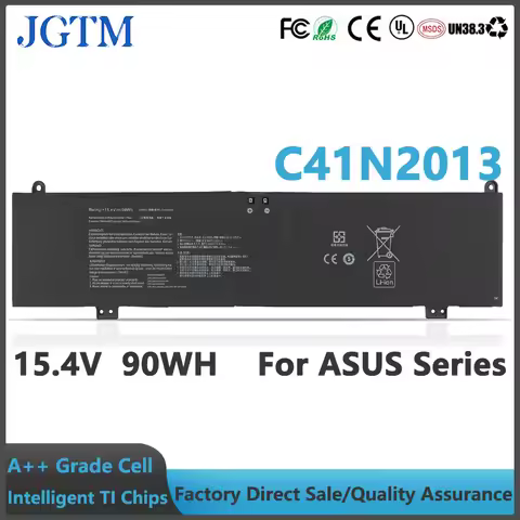 90Wh C41N2013 C41N2013-1 Laptop Battery for Asus ROG Strix G15 G513 G513QM | G513QR G17 G713 G713QY 