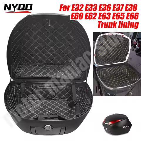 Motorcycle Trunk Pad Trunk Lining for Wanlihao Trunk E32 E33 E36 E37 E38 E60 E62 E63 E65 E66 Soft Co