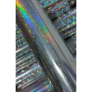 ALL NEW HOT STAMPING FOIL HOLOGRAM FOIL/ HOLOGRAPHIC FOIL/ WITH SMALL SCALE MOTIF FULL HOLOGRAM made
