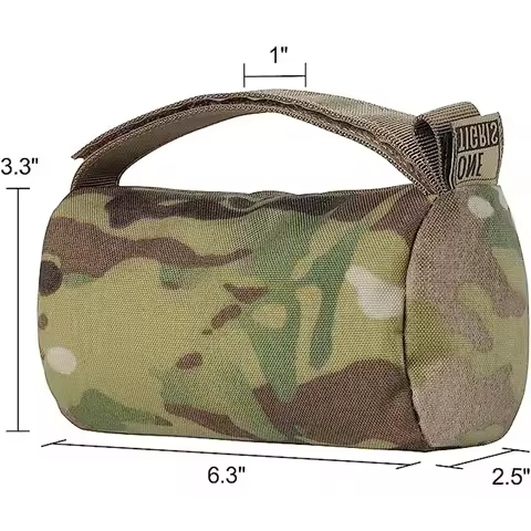 ONETIGRIS Sniper Shooting Bag Front Rear Bag Target Stand Rifle Support Sandbag Bench Unfilled Tack 
