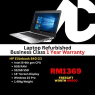 Laptop Lenovo Dell HP Refurbished Business Class 1 Year Warranty CPU i5 i7 RAM 8gb-16gb SSD 256gb-512gb worth RM500