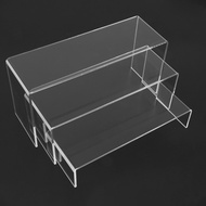 3 Tier Acrylic Clear Display Stand Riser Showcase Jewellery Cosmetics Makeup Collection Display Stor