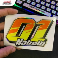 Custom Number Stickers I Racing Number Stickers I Custom Number Stickers I Start Number Stickers