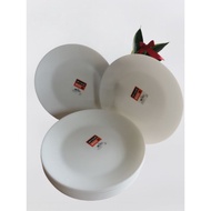 ❀ஐOnhand Arcopal Zelie 12pcs dinner plates Tempered Glass Microwavable