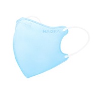 HAOFA氣密型99%防護立體口罩(N95效能)-粉藍色(30入)