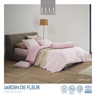 ELLE DECOR 6-Foot Bed Sheet Set 5 Pieces JARDIN DE FLEUR Model Code JARDIN-03