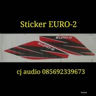 Isuzu Euro 2 Euro-2 Car Sticker