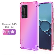 Carristo Huawei P40 Pro Plus P40 Pro+ Anti-Shock Case Cover Rainbow Aurora TPU Soft Casing Housing
