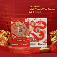 LM Antam Gift Series Chinese New Year- Dragon Year 0,5 gram &amp; 1 gram