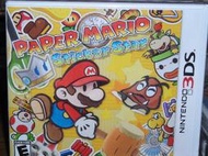 3DS 紙片瑪利歐~貼紙之星 Paper Mario Sticker Star 全新美版~沒有現貨