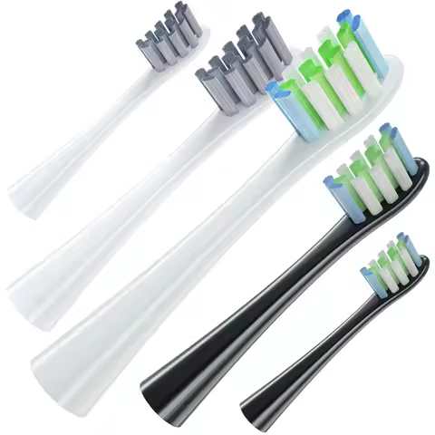 5pcs Replacement Brush Heads Compatible with Oclean Toothbrush Heads for Oclean X Pro Digital, X Lit