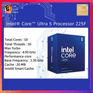 Intel Core Ultra 5 225F/ Ultra 5 225/ i5-12400F / I5-12400 20M Cache, up to 4.90 GHz Desktop Process