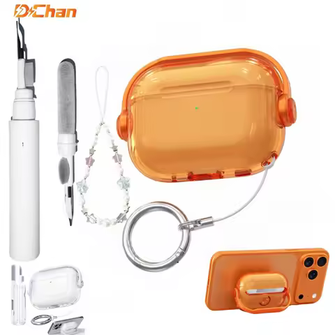 Cases For AirPods3 Pro 3 2025 Case AirPod Headphone Case with Lanyard Keychain Music Design Shockpro