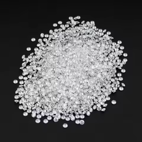 Eme jewe laboratory-grown diamond small diamonds Round D color VVS 0.9mm-3.0mm HPHT