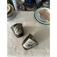2hand moss green cups, mugs, cups