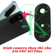 Rear camera glass replacement for XM Poc M7 Plus glue