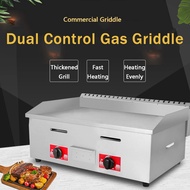 720 Gas Griddle Commercial Stainless Steel Heavy Duty Restaurant Outdoor Griddle Gas