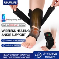 【UPUPLIFE】Rechargeable Ankle Heating Pad Hot Compress Massager Electric Heating Ankle Brace Foot Hea