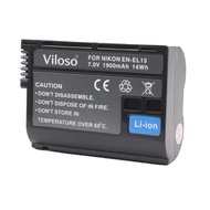 🔥Ready Stock🔥Proocam Nikon EN-EL15 Compatible Battery for Nikon D7100 D600 D800 D800E🔥
