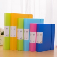 2 Hole Perforated Folder A4/B5/A5 Folder D-Type Binder Binder Binder Bill Folder Office Supplies
