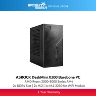 ASROCK Deskmini X300W AM4 Barebone Mini PC