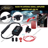 FM dan AM Antena Radio Booster Amplifier Booster ANT-208 Enhancer Device /Android Player Radio FM Booster