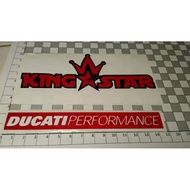 Ducati performance sticker