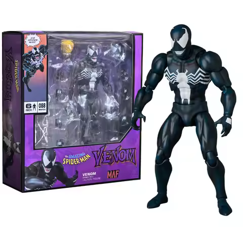 Mafex 088 Marvel Spider-Man Venom Comic Ver Re-Release Action Figures The Amazing Spiderman Model Co