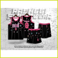 √ ∝ ┼ ▌ 2024 RSG Customized Jersey Full Sublimation Bini Black and Pink Jersey