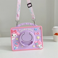 360หมุนได้เป็นองศายืนปกกรณีแท็บเล็ตการ์ตูนสำหรับแท็บซัมซุงกาแล็กซีแท็บ A9บวก/A8 10.5 X200 X205/แท็บ 