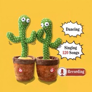Dancingcactus Cactus Toy Plush Talk Kaktus Bercakap Dancing Cactus Talking Cactus Toys Song cactus d