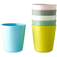 Ikea kalas Mug set 6 cawan gelas budak, mixed colours
