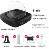 Portable CD Player Bluetooth Speaker Stereo CD Players LED Screen Wall Mountable CD Music Player wit