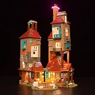 LightGo LED Lighting Kit Designed for Harry Potter Compatible with Lego 76437 The Burrow Collectors'