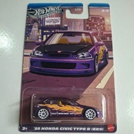 Hotwheels 99 Honda Civic Type R (EK9)