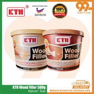 KTH 500gram Wood Filler / Kayu Papan / Wall Wood filler Putty Filler Kayu - Teak / Natural