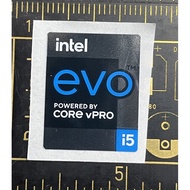 Core i5 logo Sticker original 11th gen evoVPRO
