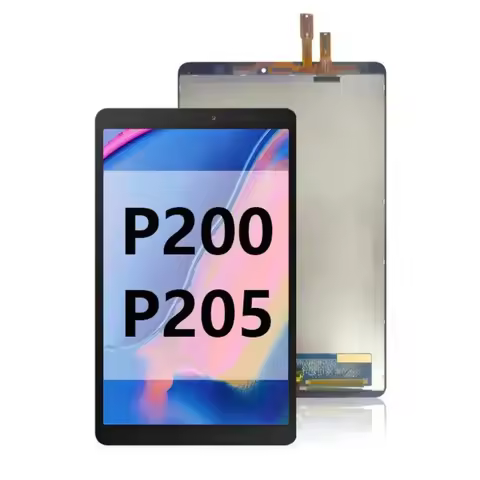 Tablet LCD Touch Display Screen Assembly Compatible with Samsung Tab A8 SM-P200 P205 for Repair and 