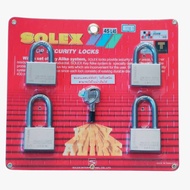 SOLEX KEY ALIKE 4:1S45S45Lกุญแจคล้องแสตนเลส