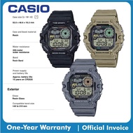 Casio Men's Digital Watch WS-1700H Resin Strap Sport Watch WS-1700H-1AVDF, WS-1700H-5AVDF, WS-1700H-