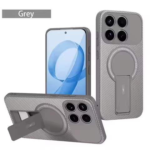 Carbon Fiber Invisible Stand Holder Built-in Magnetic Case for Poco F8 Ultra F8 Pro POCO F7 Ultra M7