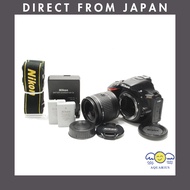 【Used】Nikon Digital DSLR Camera D5600 24.16 MP+ AF-P 18-55 VR Lens Kit Black D5600LKBK Fully Tested 