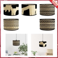 [Lszzx] Drum Lampshade Replacement Decoration for Bedroom Entryway Dining Room