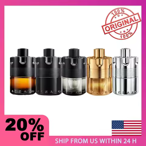 100ml Azzaro Wanted Series Eau de Parfum Spray French Original Luxury Perfumes Cologne for Men Phero