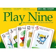 Board game play nine card game nine game Board game card game Golf card game High-End