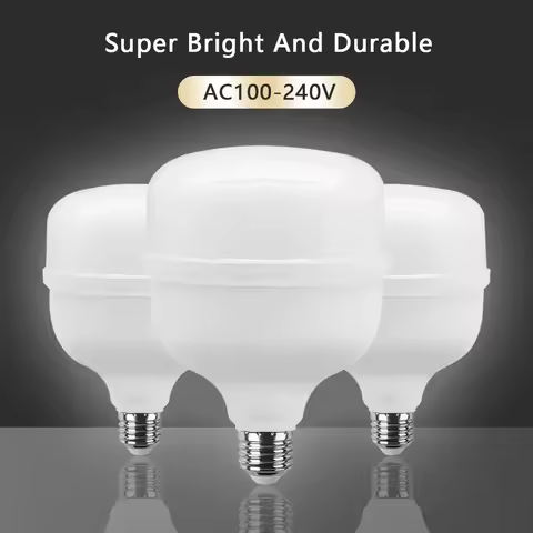 1-5pcs LED Bulb Lamps E27 Light Bulb 220V 20W 30W 40W 50W Lampada Living Room Home Bombilla Warm Col