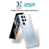Transparent Case for Galaxy S22 Ultra/ S22 Plus/ S22 ESR Project Zero