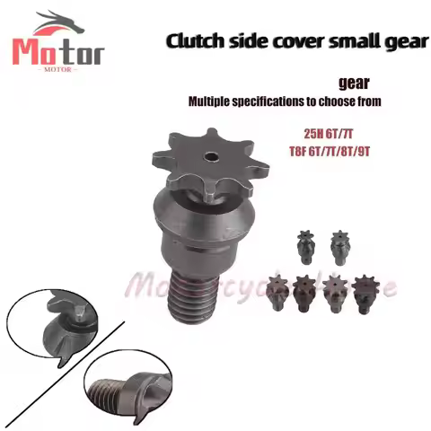 Durable 25H T8F 6T 7T 8T 9T Front Chain Sprocket for 2-Stroke 47cc 49cc Engine Pocket Bike Mini Moto