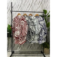KEMEJA Raisya Shirt XXL Motif Women's Tunic | Jumbo Women's Tops