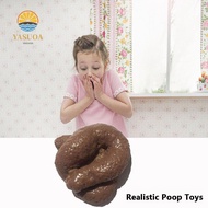 LARGLO Realistic Shit Toys Funny Turd Mischief Funny Toys